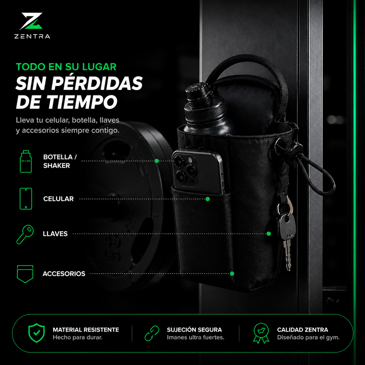 Bolso Magnético Zentra™