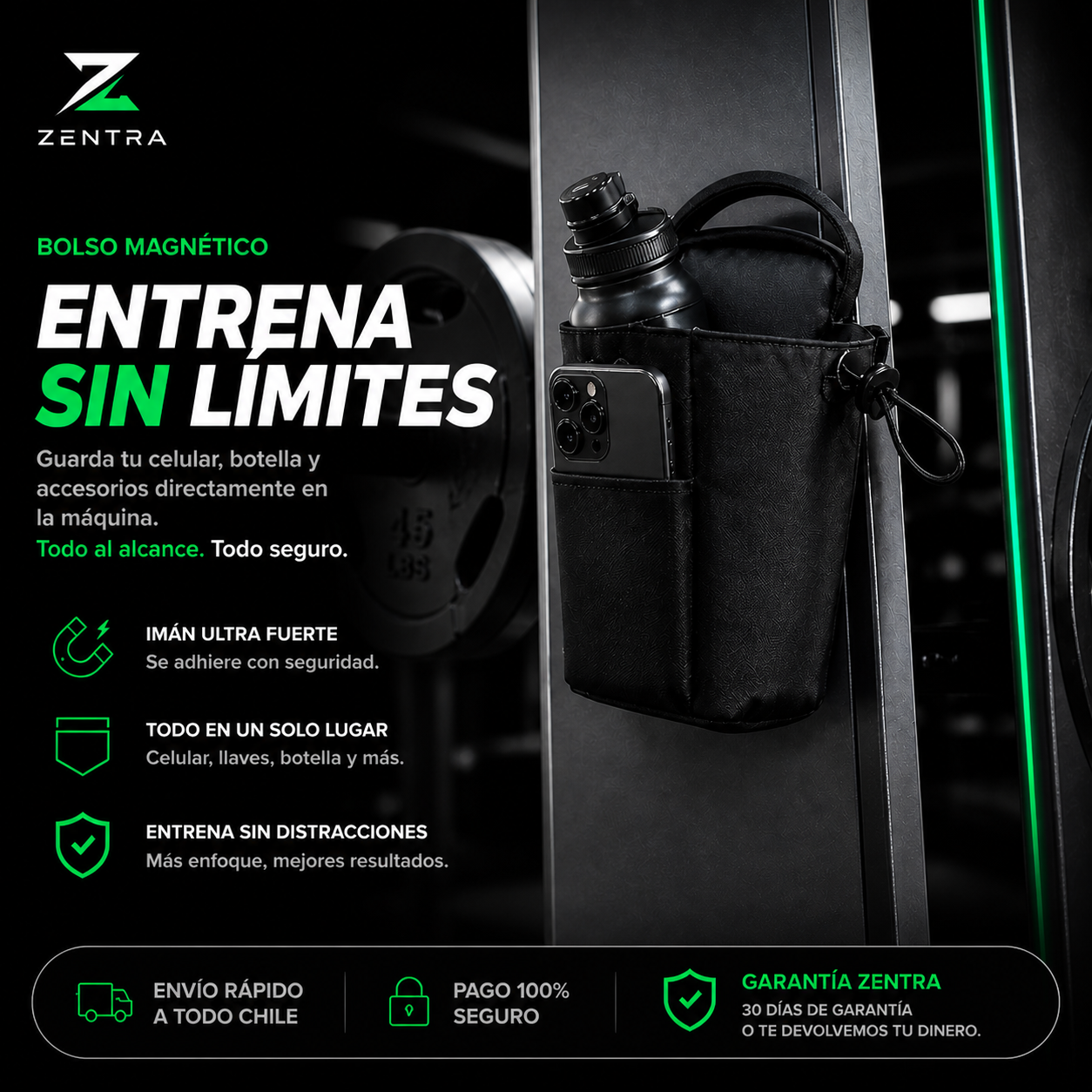 Bolso Magnético Zentra™