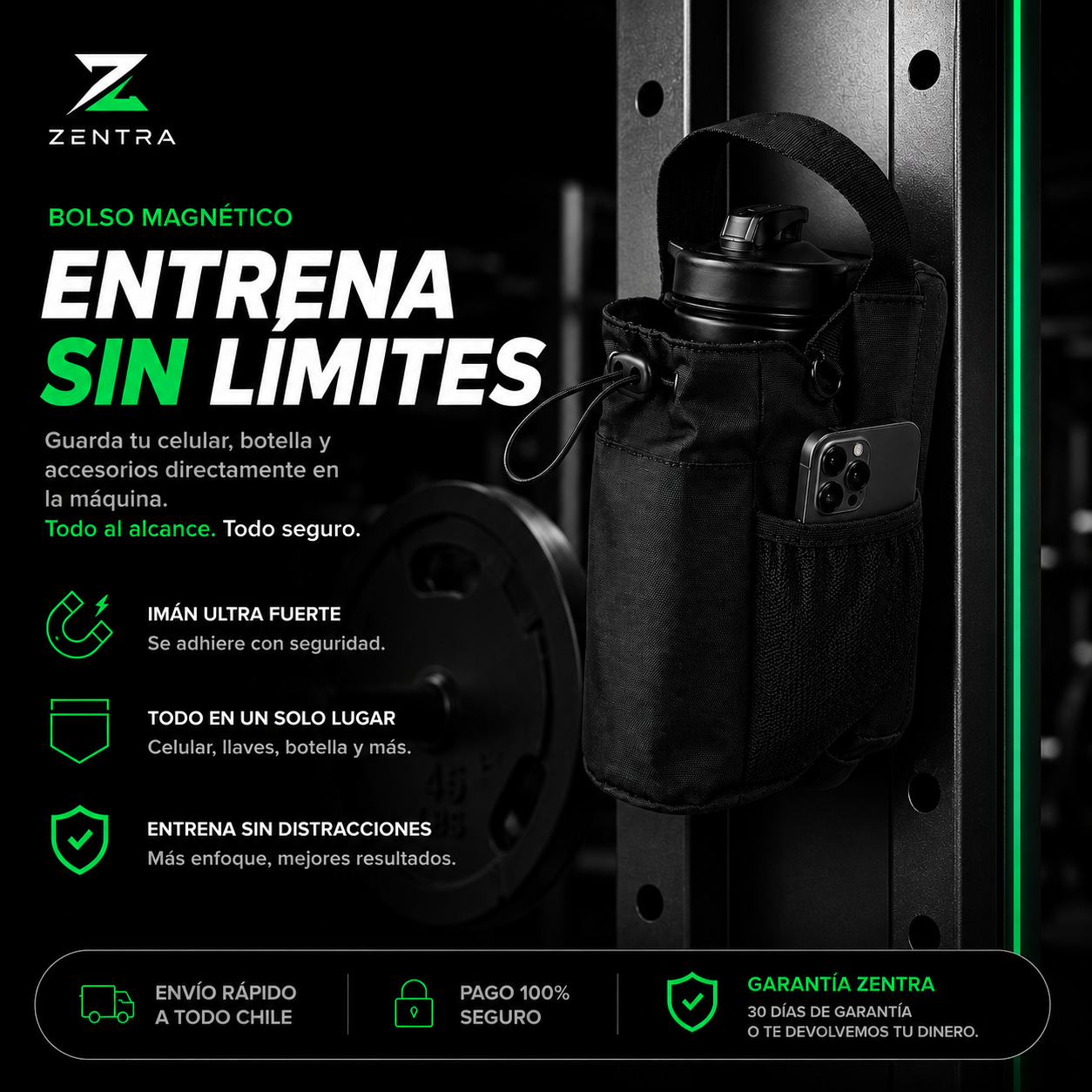 Bolso Magnético Zentra™